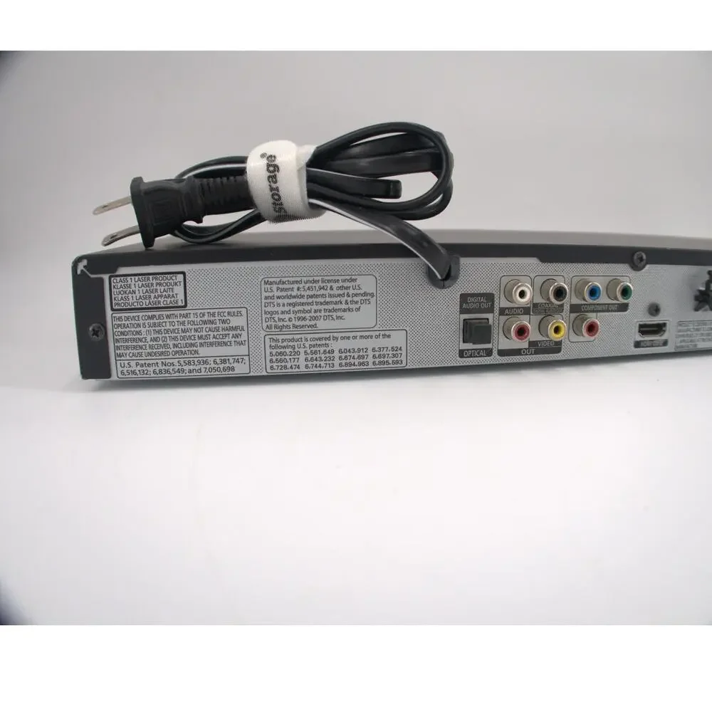 Samsung Full HD Up-Scaling DVD Player 1080P8/XAA Tested Works